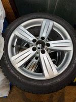 4x Alu Felgen Mercedes W212 8x17 mit Winter Reifen 70%