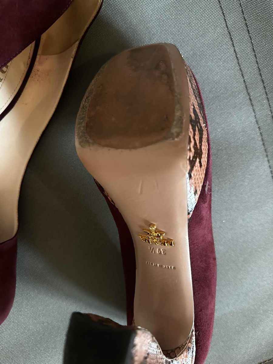 Prada Damenschuhe: ELEGANTES PRADA SCHUHE GR 39.5 – Gebraucht aus Gutenswil von Bregenzer8610 1