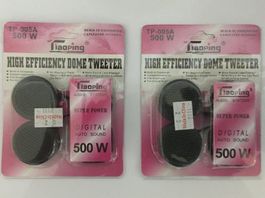 4x MINI TWEETERS Hauts-parleurs Tweeters Voix | Universels