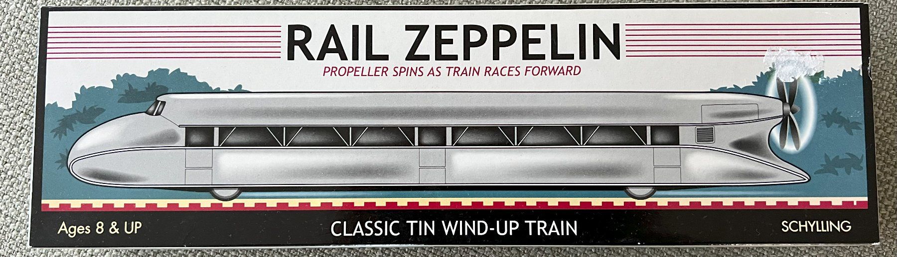 Kit di modellismo & Modellini statici: NEU - Replik-Schienenzeppelin von Schylling – Nuovo e nell'imballaggio originale da Zufikon venduto da h_s_8xnb 1