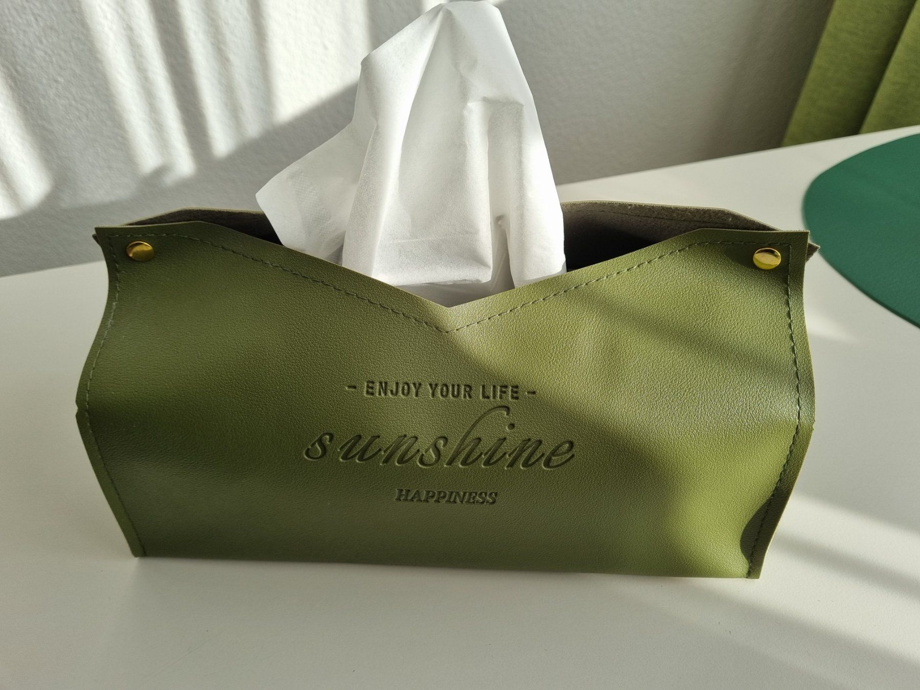 Behälter & Ähnliches: Kleenex Box Behälter grün – Neu und originalverpackt aus Zofingen von fel_6gj7