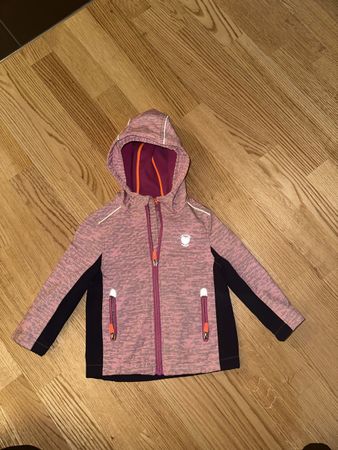 Softsheljacke Grösse 92 mit Reflektoren