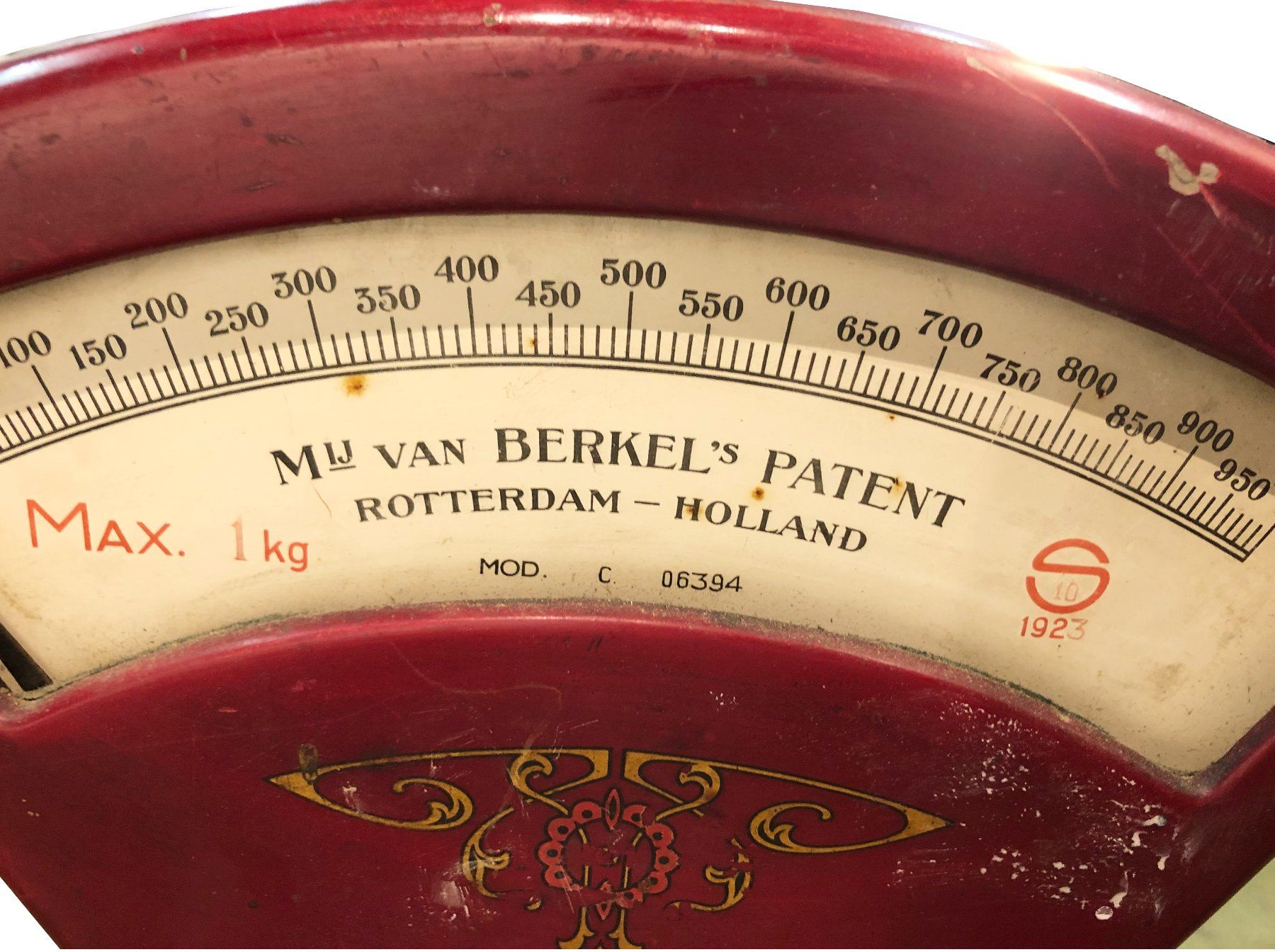 Bilance e pesi: BERKEL Waage, Modell C, Jg.1923 – Usato da Bubikon venduto da damocogno 3
