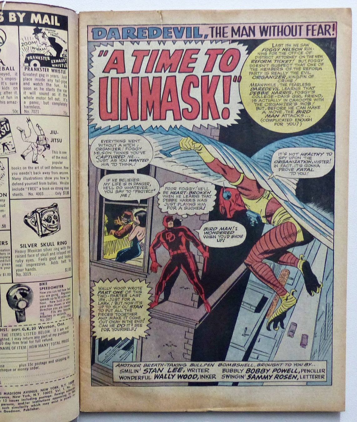 Comics: DAREDEVIL #11 THE ORGANIZER IDENTITY REVEALED MARVEL 1965 – Gebraucht aus Lugano von YouWantUS 1