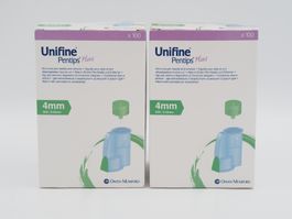 200x UNIFINE Pentips 4mm 32G Pennadeln (26081421Z)