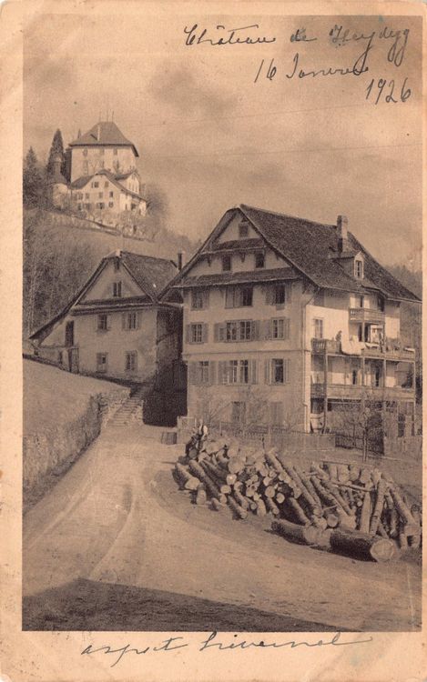 Gelfingen - Schloss Heydegg - 1926 gelaufen (Gebraucht) in Berneck für ...