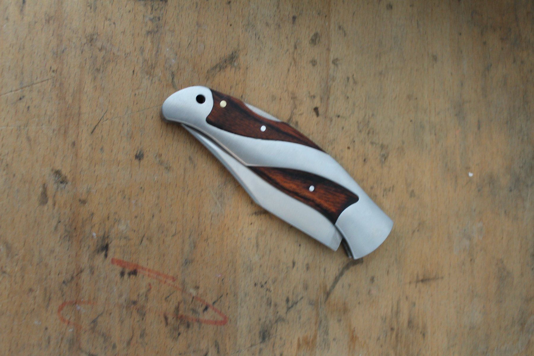 Herbertz Accessori: Herbertz Taschenmesser Pakkaholz – Nuovo (secondo la descrizione) da Lachen SZ venduto da ratata 1