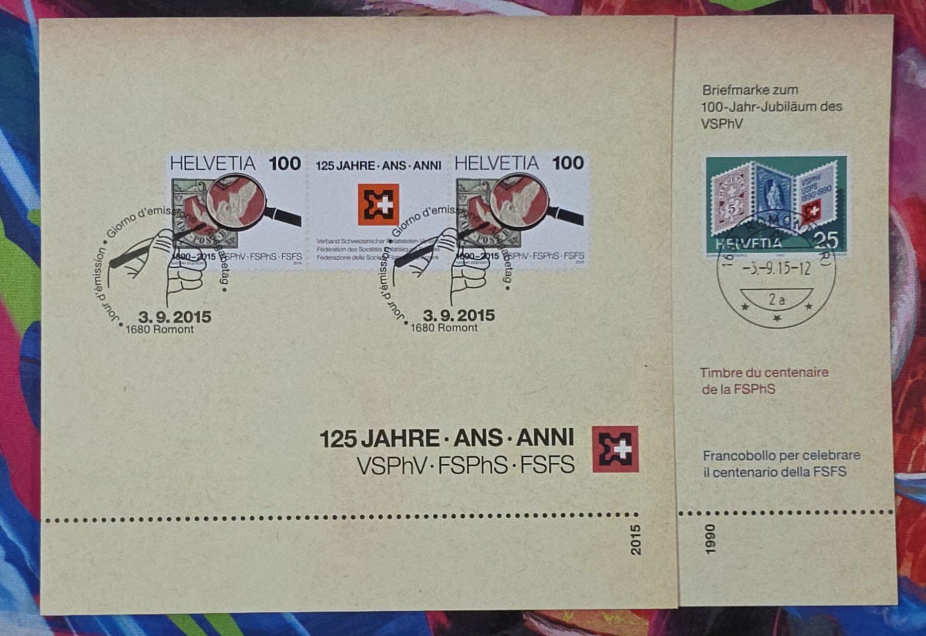 Tutti i francobolli: CL26 Document + Timbre Suisse 2014 – Usato da Cousset venduto da Patrick_Collections