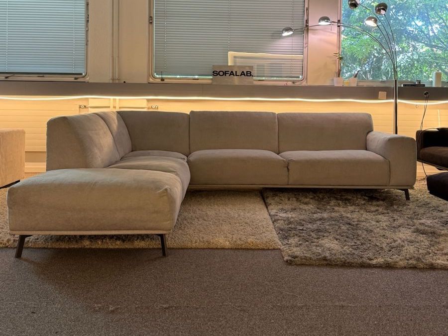 Divani: Ecksofa Hellgrau Gratis Lieferung – Usato da Fehraltorf venduto da Sofalab.swiss