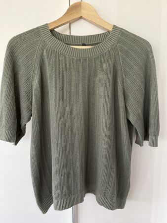 Feinstrick-Pulli, Gr. XL, Olivegrün 