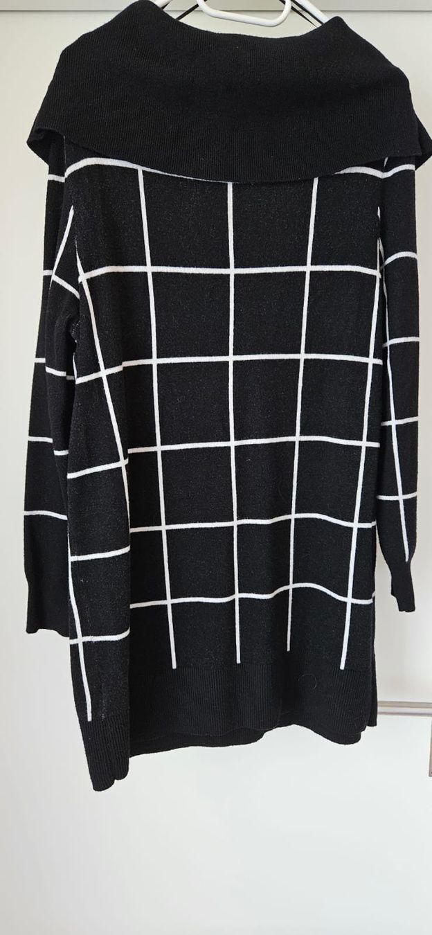 Maglioni & Felpe: Strick-Rollkragen-Pullover Schwarz/Weiss, Gr. 44/46 – Usato da Zweidlen venduto da Shubli 2