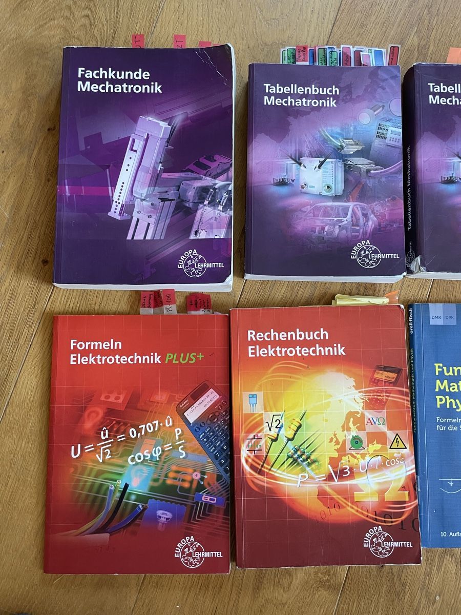 Libri: Fach- und Tabellenbuecher Mechatronik Elektrotechnik Physik – Usato da Erlinsbach SO venduto da sebastian_rech 2