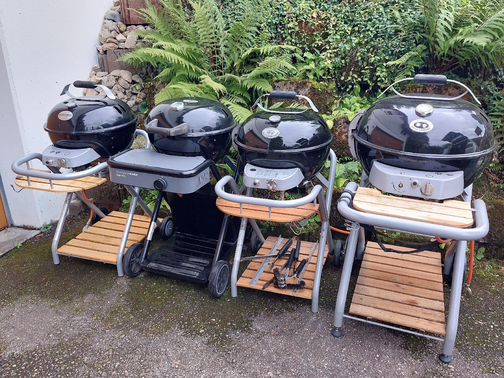 Outdoorchef Grills: Outdoorchef Gasgrill Kugelgrill gereinigt, sauber umgerüstet – Gebraucht aus Kriens von Allerhand5 1