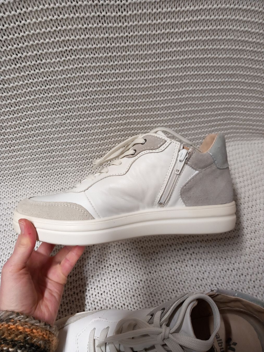 Walbusch Damenschuhe: Walbusch Sneaker Leder innen & aussen Gr.40 mit Zipp – Gebraucht aus Gwatt (Thun) von umwelt-brocki 4