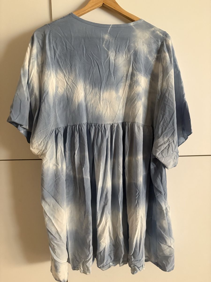 Vestiti: Robe Bohème bleu et blanc tie dye taille unique – Usato da Pully venduto da kaba07 3