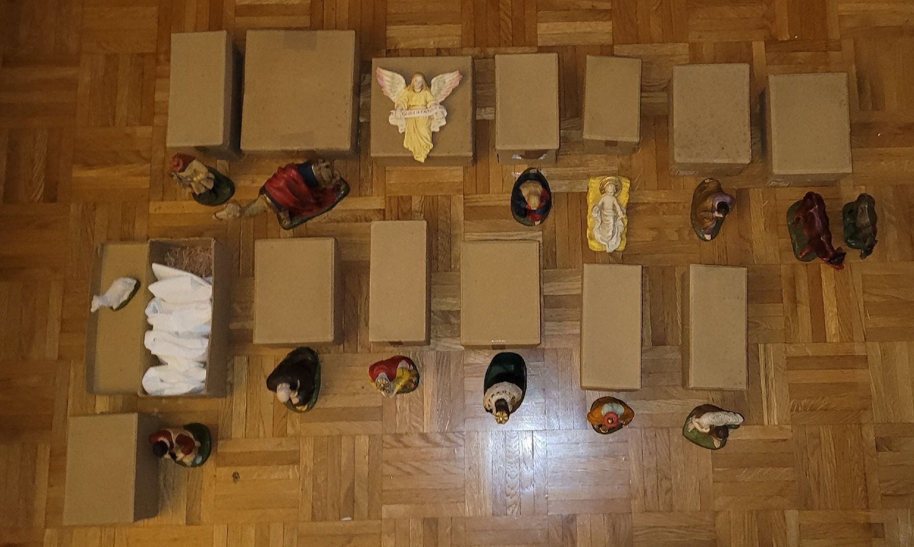 Tutte le decorazioni: Krippenfiguren gips Presepe in gesso – Usato da Lugano venduto da Collezionismo59 9