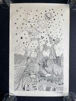 Peter von Wattenwyl, press art 1972, Zeitung, handsigniert