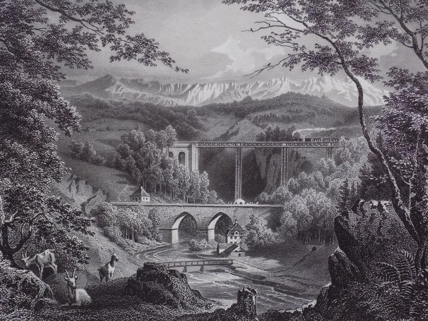 Stiche: Die Sitterbrücke bei St.Gallen – Gebraucht aus Risch von Rischli15 9