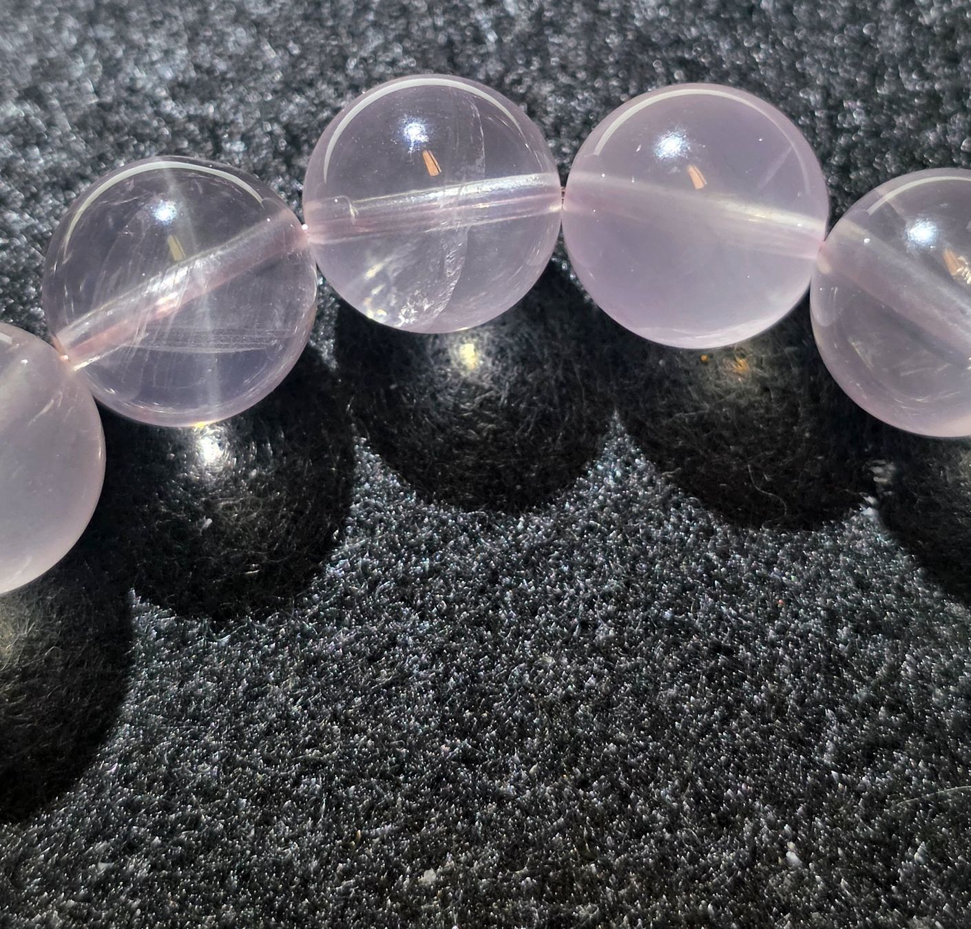 Mineralien & Heilsteine: Starlight Rosenquarz Armband B 11.1mm – Neu und originalverpackt aus Matzingen von Shay_Crystalz 1