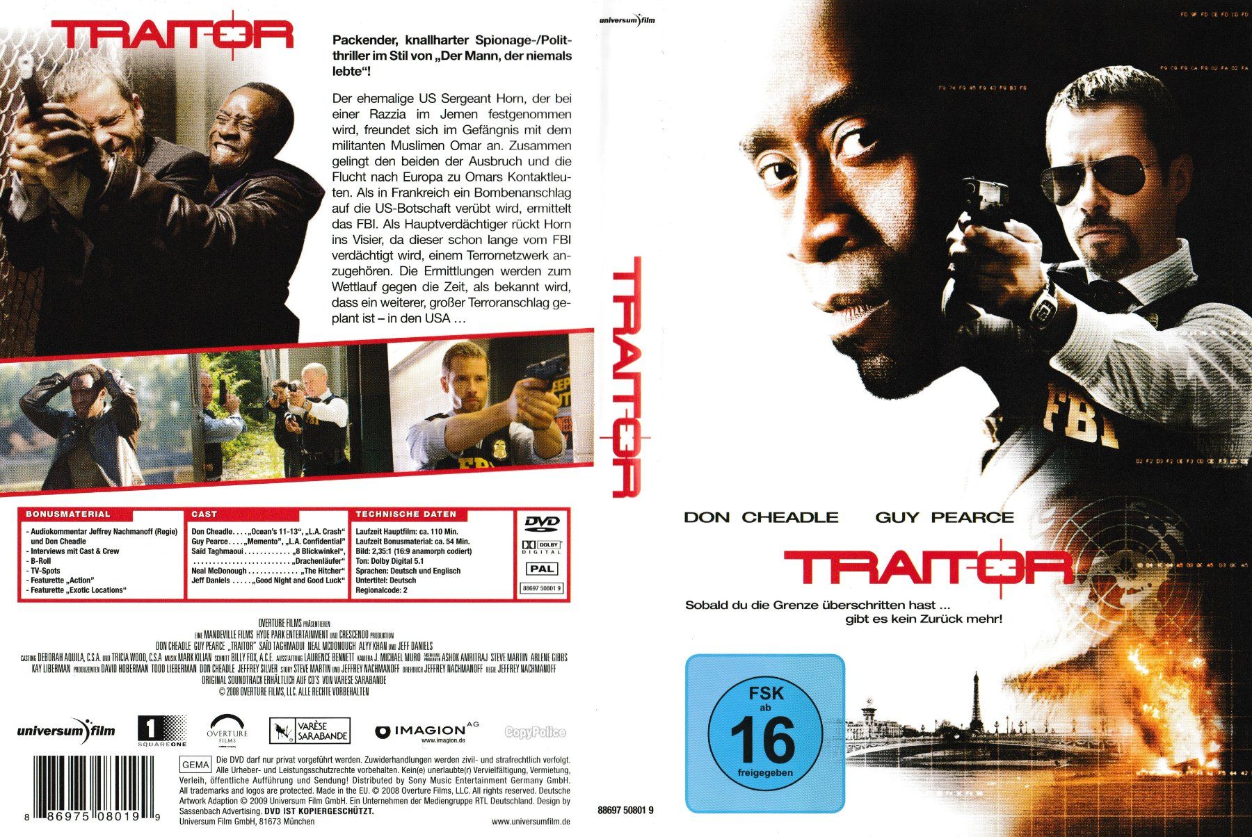 Alle DVDs: DVD - Traitor – Gebraucht aus Langnau am Albis von MediaRescuerKeLoX