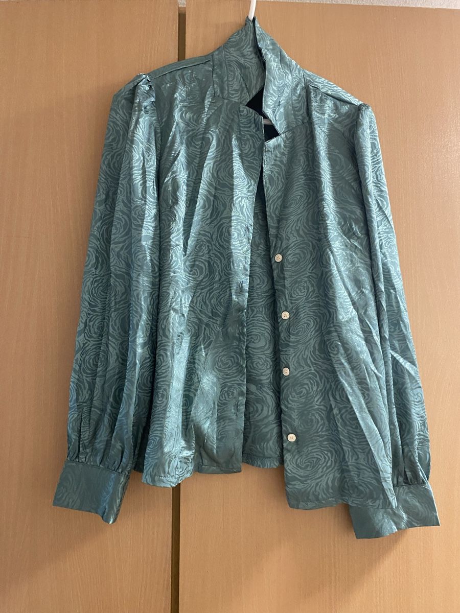 Shein Camicette: Bluse SHEIN mit Muster blau/tuerkis Groesse M neu – Nuovo e nell'imballaggio originale da Steckborn venduto da Amandabraun96 1