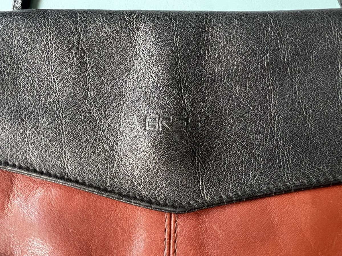 Bree Taschen für Damen: Bree Tasche Leder braun/schwarz – Gebraucht aus Zürich von Van-Bille 1