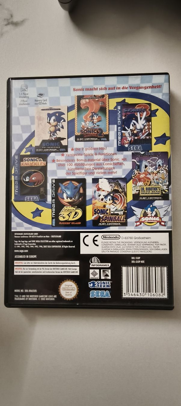 Nintendo Spiele: Sonic Heroes + Sonic Mega Collection - Gamecube Origina – Gebraucht aus Oensingen von ece_8k7q 4