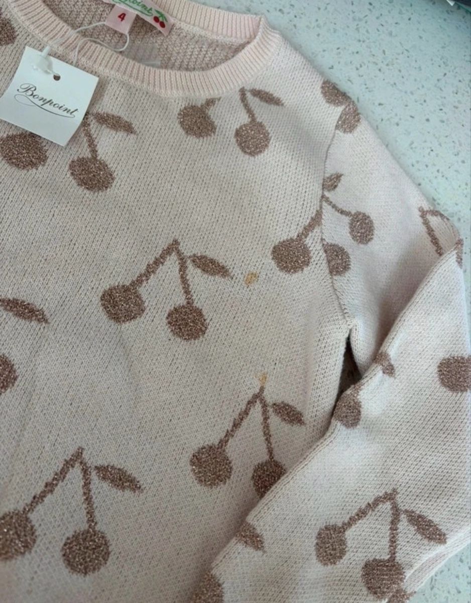 Bonpoint Pullover & Sweatshirts: Bonpoint cherry sweater size 4y – Neu (gemäss Beschreibung) aus Yverdon-les-Bains von pen_bbz8 2