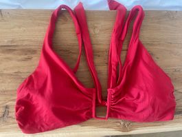 Roter Bikini-Top von H&M, Grösse M, Sommer-Must-Have!