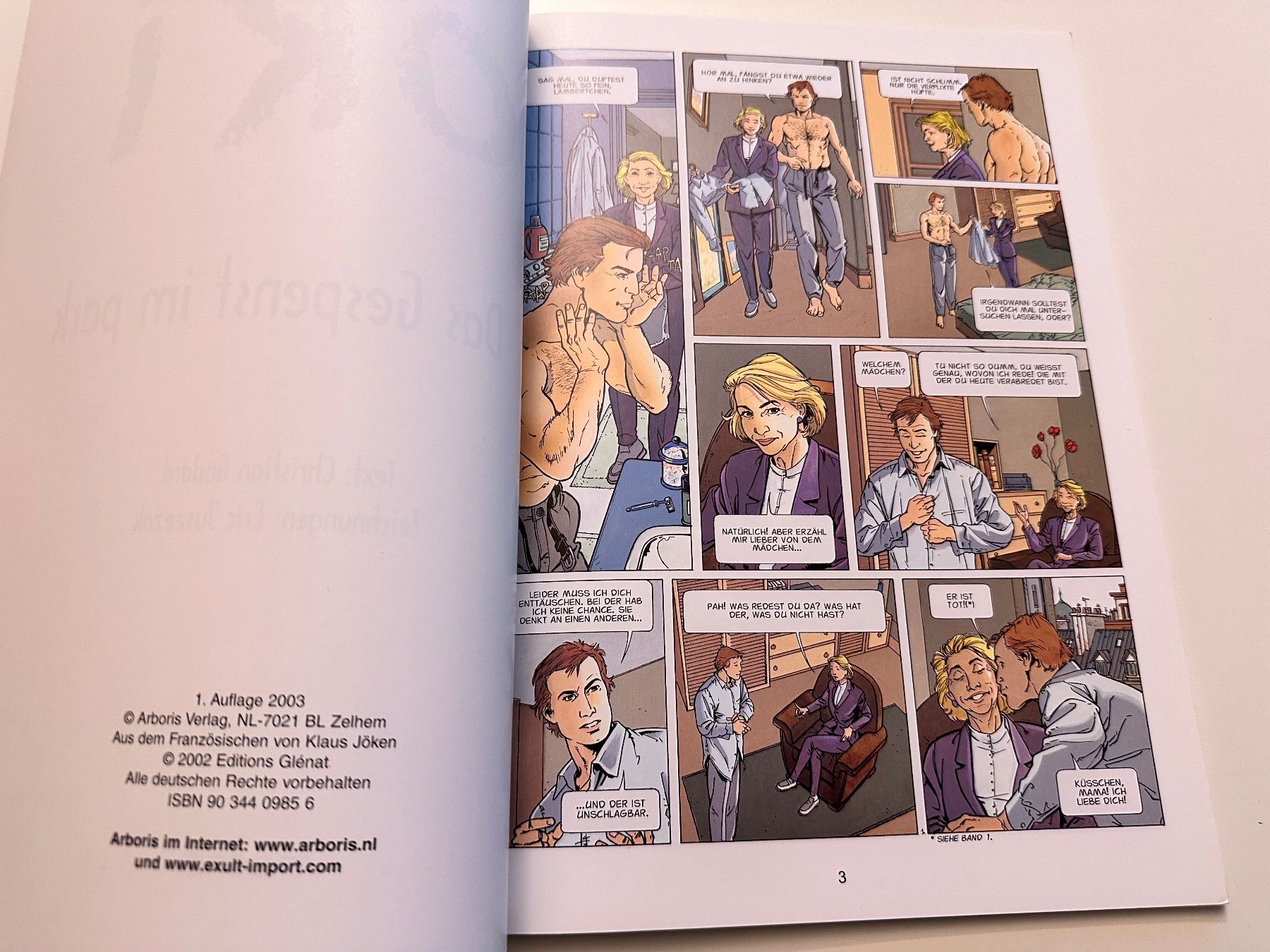 Fumetti: OKI BAND 5 - DAS GESPENST IM PARK - ARBORIS – Usato da Münsingen venduto da Ganjam 3