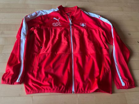 Schweiz Nati Suisse Fussball Traineranzug Jacke WM 2026