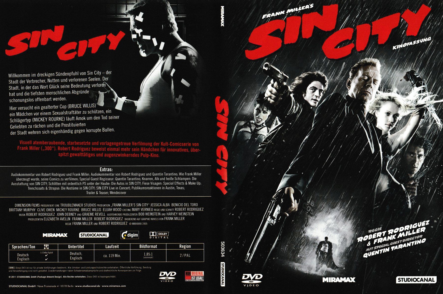 Tutti i DVDs: DVD - Sin City – Usato da Langnau am Albis venduto da MediaRescuerKeLoX