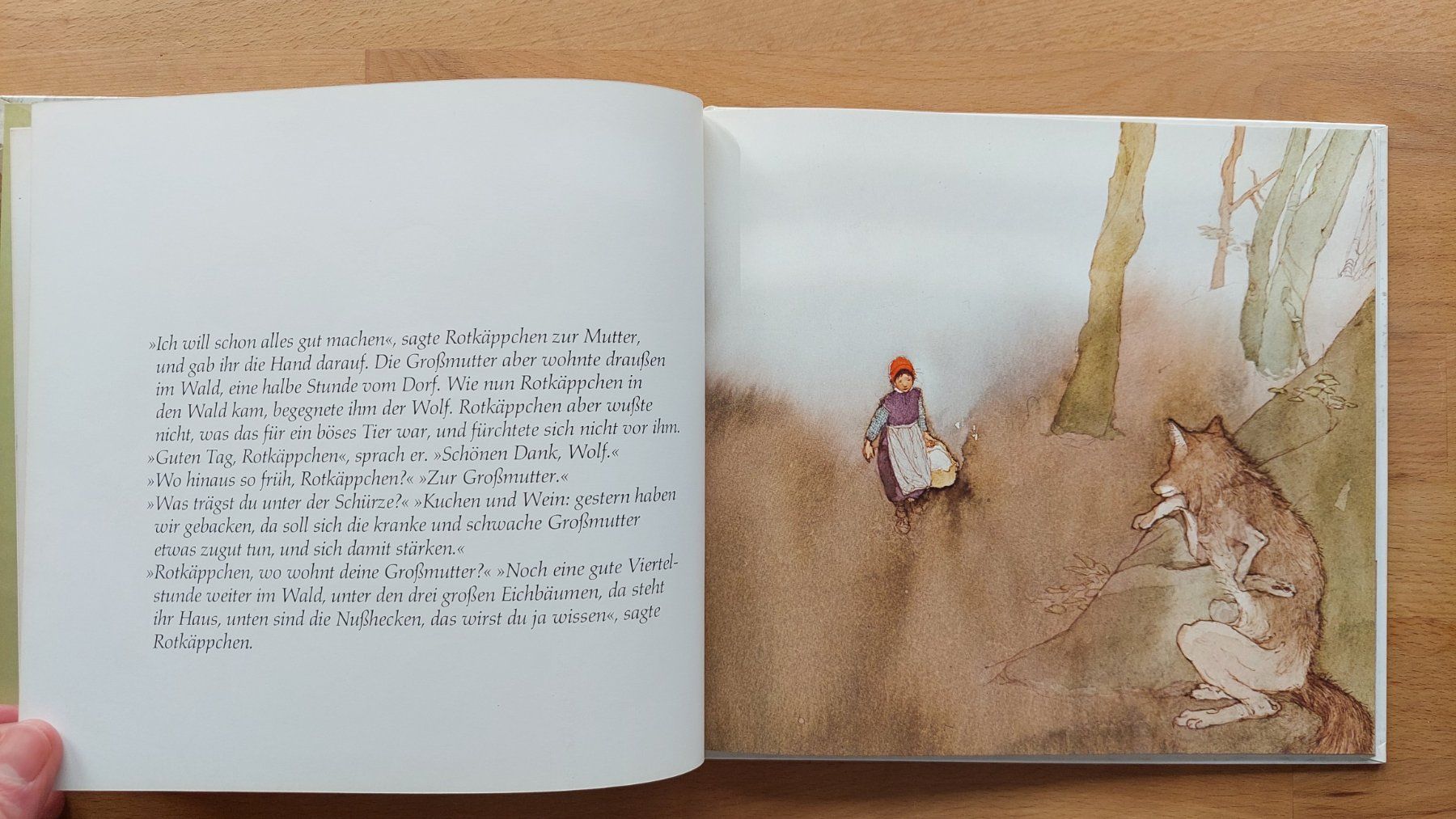 Libri: Brüder Grimm Rotkäppchen - Lisbeth Zwerger – Usato da Obfelden venduto da Foto_Bild_Kunst_Buch 3