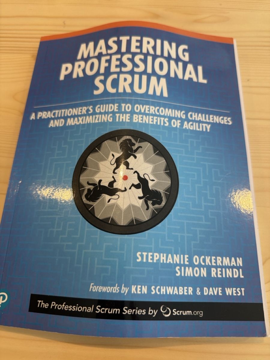 Bücher: Buch Mastering Professional Scrum Zustand gut – Gebraucht aus Tafers von Tschanz-Solutions