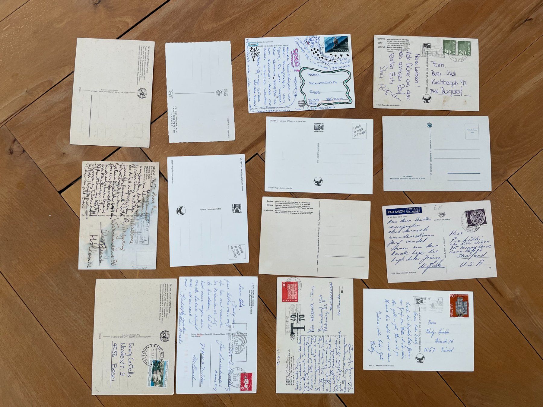 Cartes postales: AK GE 30 Ansichtskarten Genf / Genève – D'occasion à Thal par Danny82 3