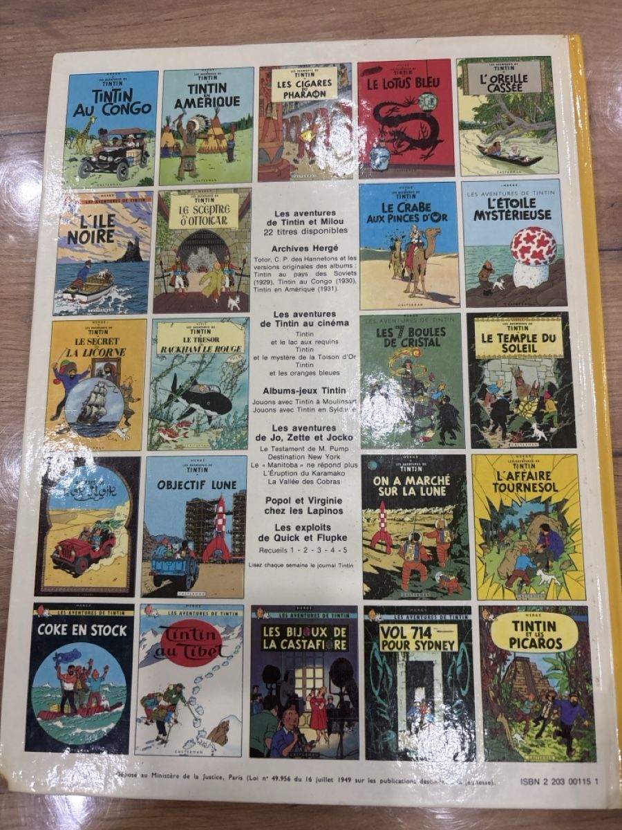 Fumetti: Tintin objectif Lune – Usato da Porrentruy venduto da Servo26 7
