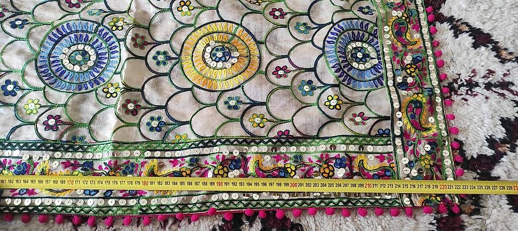 Foulard & Sciarpe: Foulard fait main – Nuovo (secondo la descrizione) da Vevey venduto da con_dwl8 3