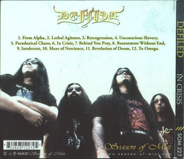 CD: Defiled In Crisis (Limited Digipak) – Nuovo e nell'imballaggio originale da Zofingen venduto da noise123 1