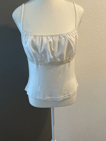 Top mit Trägern weiss von Chaloc Gr. 42