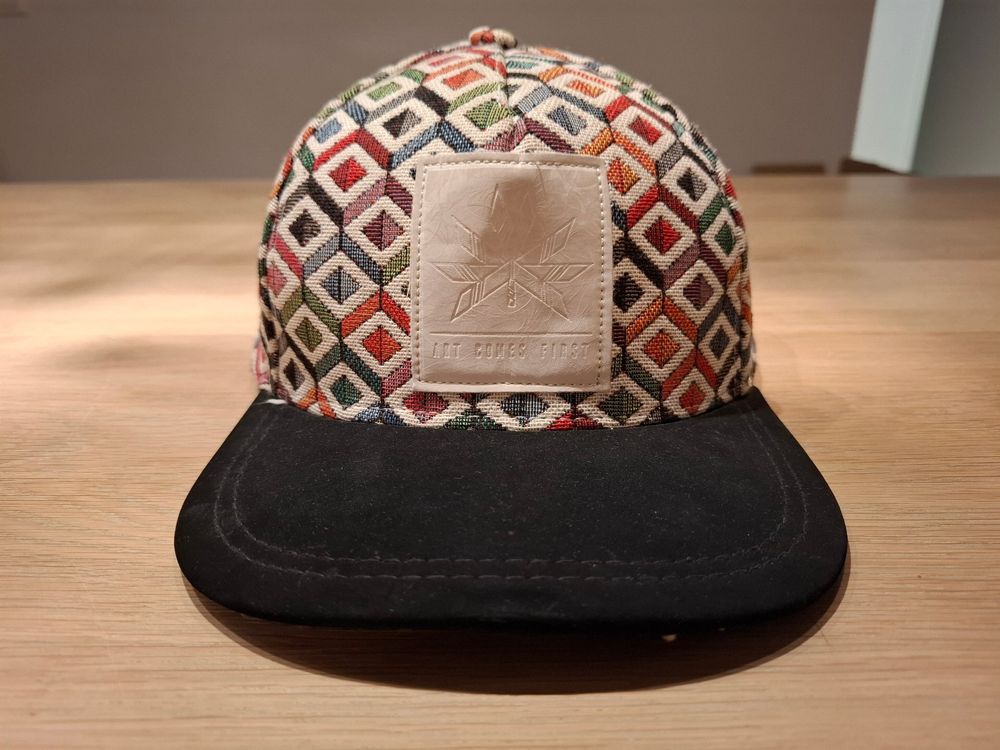 Baseball Cap gemustert, neuwertig, Snapback (Neu (gemäss Beschreibung ...