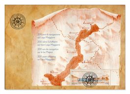 Schweiz 2026 Lago Maggiore Marke aus Sonderbogen FDC