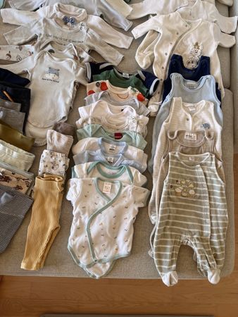 Baby Clothing Bundle Boys Girls Mix Size 50-56