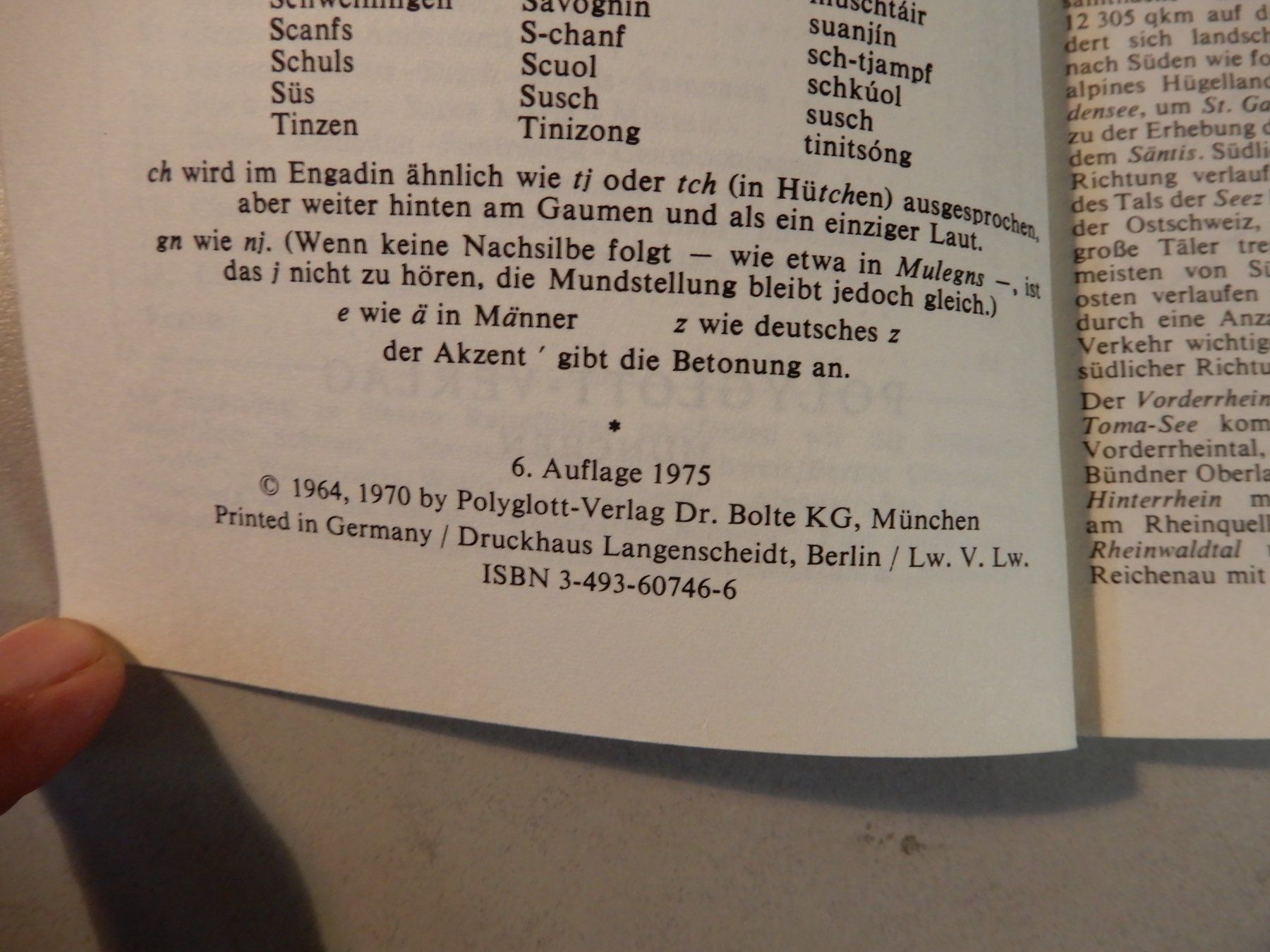 Libri: Reiseführer Ostschweiz Graubünden Polyglott – Usato da Erstfeld venduto da Mario_boe0 3