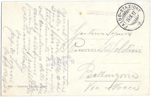 Cartes postales: Faido Vecchio chalet Feldpoststempel – D'occasion à Olten par clotaldi 1