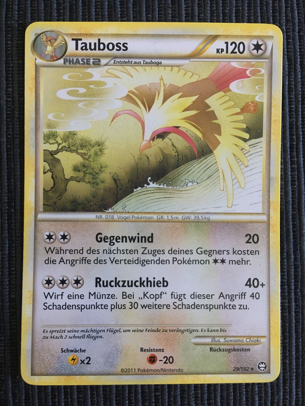 Pokémon Carte collezionabili: Pokemon Tauboss HS Triumph 2009 – Nuovo (secondo la descrizione) da Wabern venduto da Collectfun