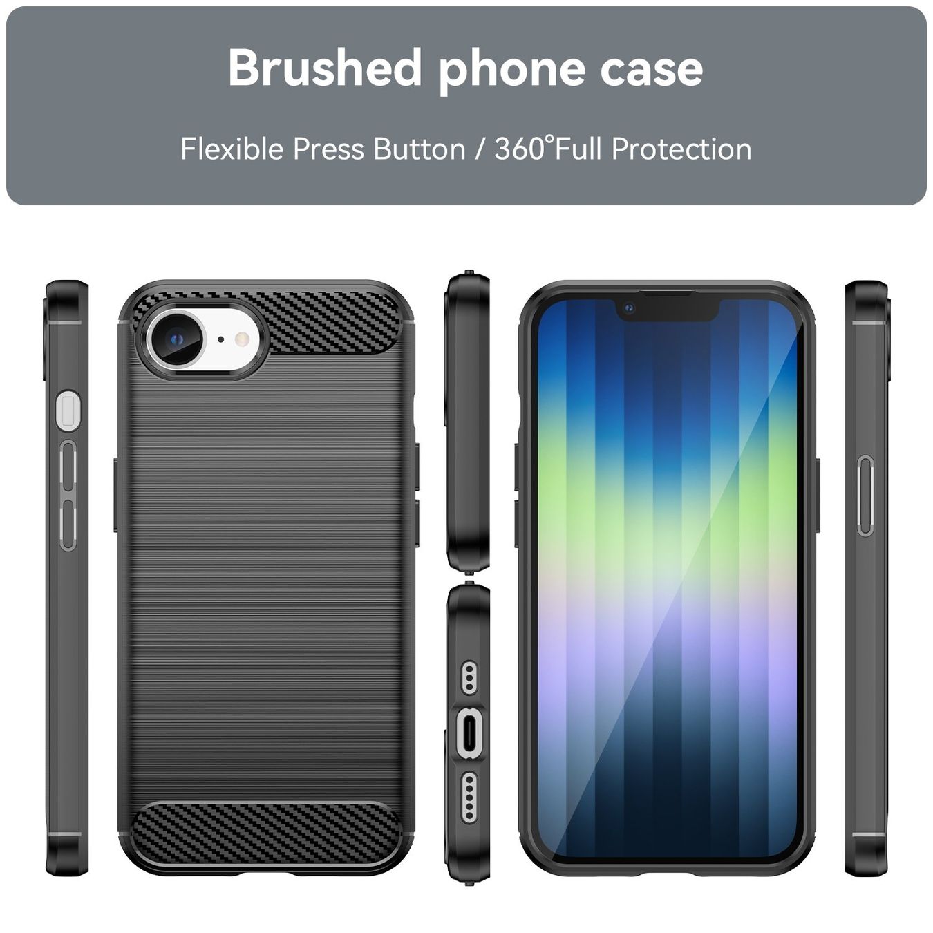 Cover & Protezioni schermo: iPhone 17e Hülle Etui Silikon Case Cover Coque Tasche ROBUST – Nuovo e nell'imballaggio originale da Volketswil venduto da coverandmore 4