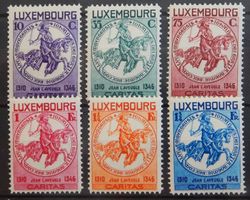 Luxemburg Kat. 259-264 * 1934 Kat. 90 Euro