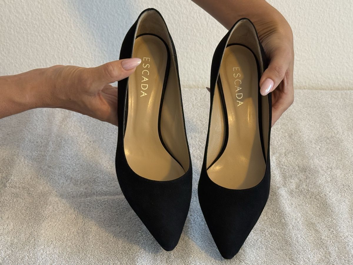 Damenschuhe: Escada Designer-Pumps Schwarz Gr. 40 – Gebraucht aus Affoltern am Albis von yumalee 3