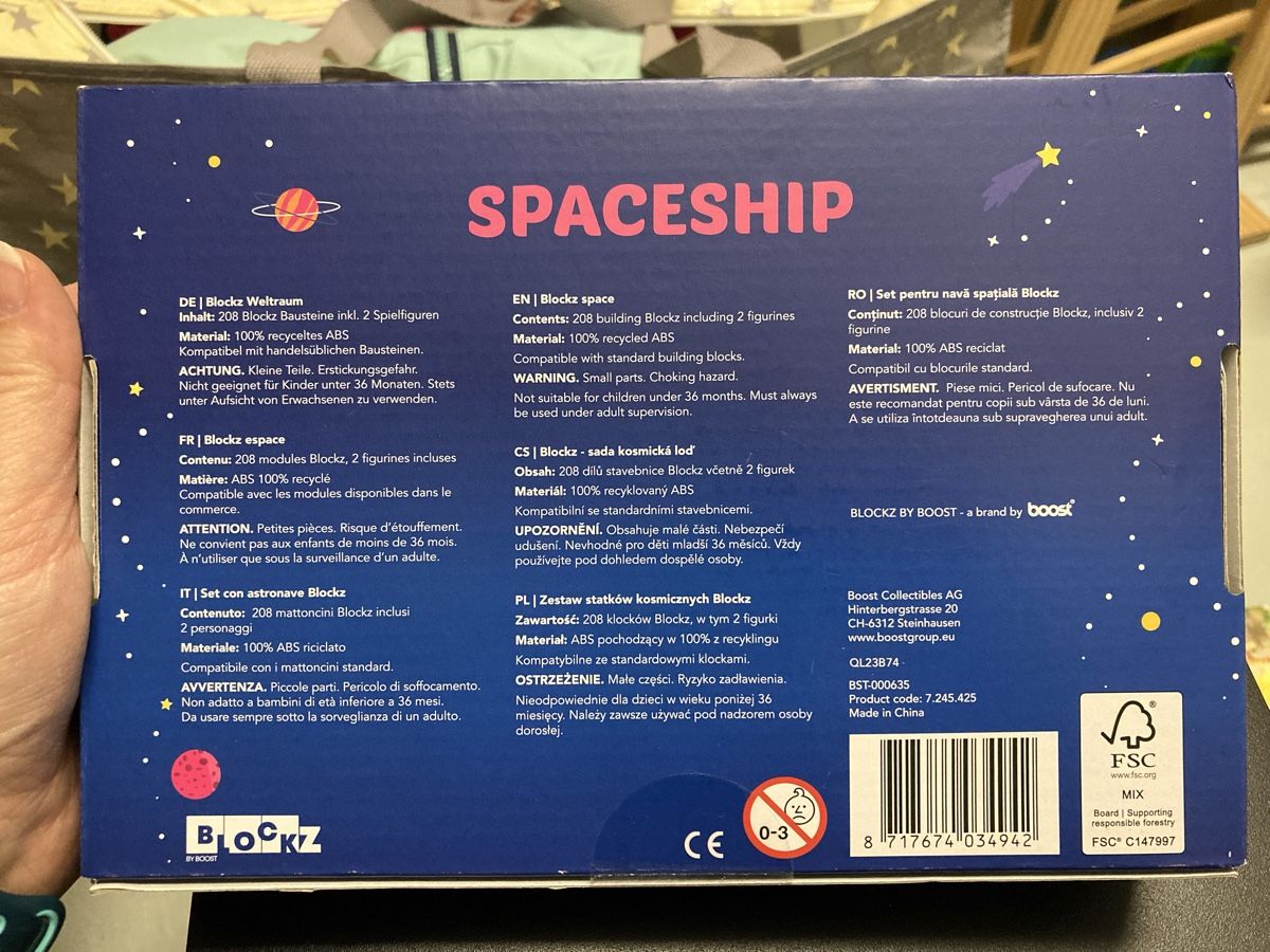 Kit di costruzioni: Blockz Spaceship Bausatz – Nuovo e nell'imballaggio originale da Röschenz venduto da rah_8hkj 1