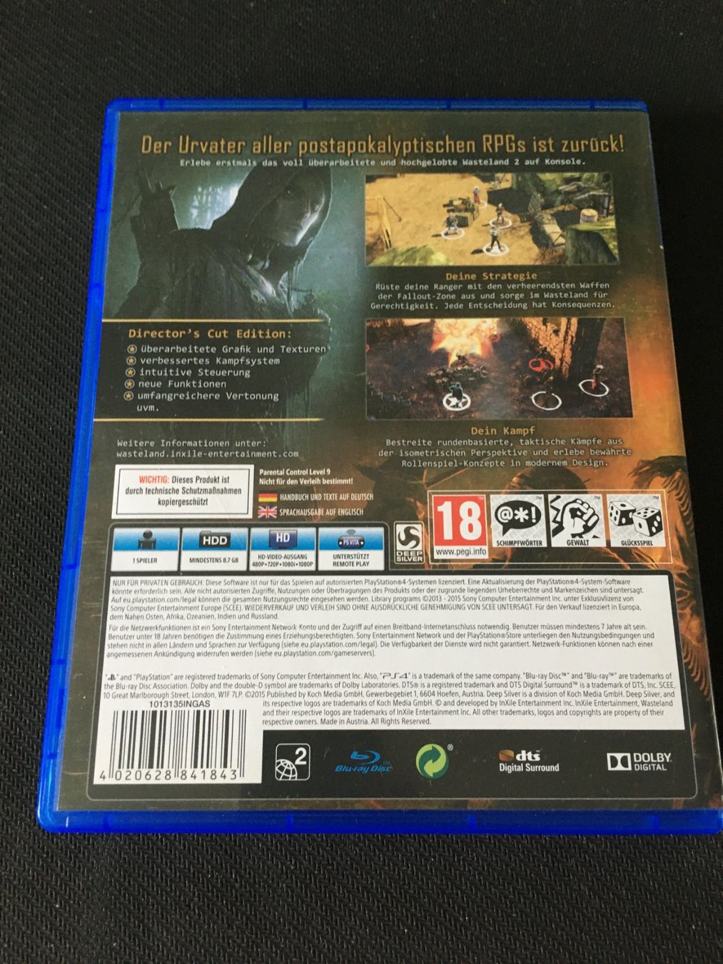 Sony Giochi: Wasteland 2 - PS4 / Playstation 4 – Usato da St.Gallen venduto da Punktchen01 1